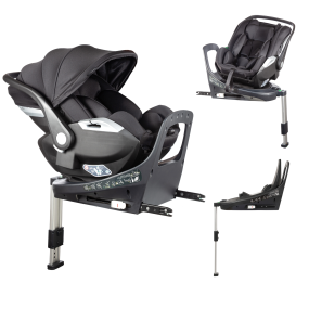 Cabino Car Seat 360 I-Size & Base 40-87cm Black
