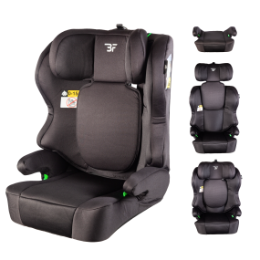 Bebies First Car Seat Pioneer Group 2-3 Black i-Size