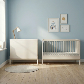 Quax Meegroei Babykamer 2 Delig Ashi Clay
