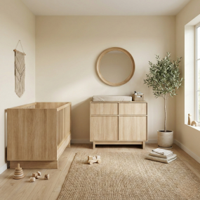 Quax Meegroei Babykamer 2 Delig Kyo Honey Ash 70 x 140 cm