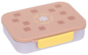 Lässig Bento Lunchbox Pattern Party Rose/Lilac