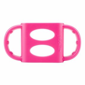 Dr. Brown's Siliconen Handvat Standaard Halsfles Roze