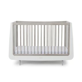 SnuzKot Skandi Grow-with-Me Cot Silver Birch Natural Edit