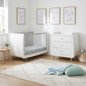 SnuzKot Skandi Nursery 2-Piece Silver Birch Natural Edit