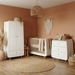 SnuzKot Skandi 3-Piece Nursery Oak Natural Edit
