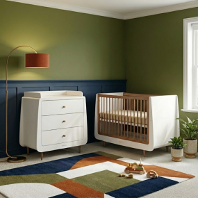 SnuzKot Skandi Nursery 2-Piece Walnut Natural Edit
