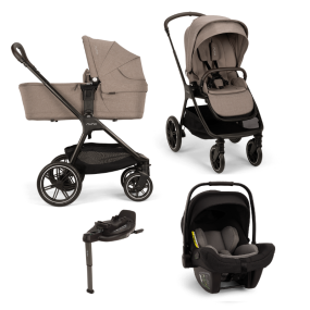 Nuna TRIV™ lx Kinderwagen 4 in 1 Cedar + Autostoel PIPA™ next + BASE™ curv