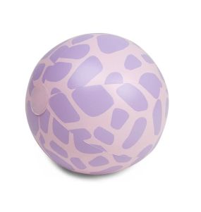 Swim Essentials Beach Ball Purple Giraffe 51 cm