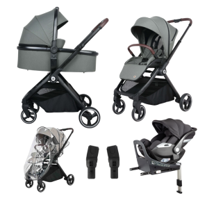 Topmark 3 In 1 Diaz Green + Cabino Car Seat 360 I-Size & Base