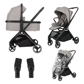 Topmark 2 In 1 Diaz Taupe Stroller