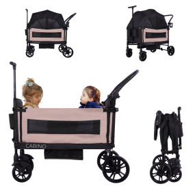 Cabino Bolderkar Waggie Black and Taupe