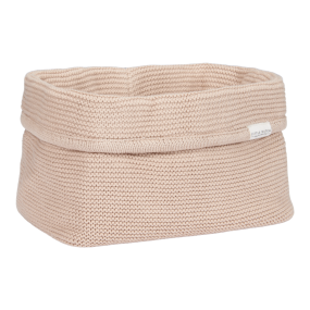 Little Dutch Knitted Storage Basket Large Beige