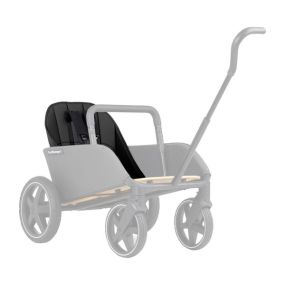 The Jiffle Bolderkar and Duo Seat Black