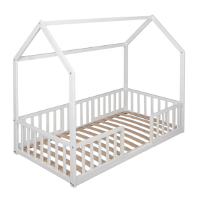 Cabino Floor Bed Tipi 70x140 White