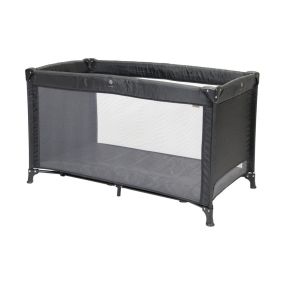 Topmark Charlie Travel Bed 120x60cm Black