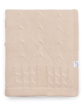 Poetree Kids Padded Cot Blanket Chamonix Sand/Camel 100x135cm
