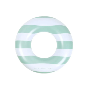 Swim Essentials Zwemband Green White Striped 90 cm