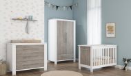 Born Lucky Babykamer 3 Delig Noël Eiken Wit