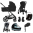 Cybex 3 in 1 Balios Set XL Lux Moon Black | Black