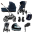 Cybex 3 in 1 Balios Set XL Lux Ocean Blue | Navy Blue