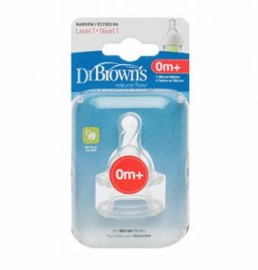 Dr. Brown's speen Standaardfles Fase 1 2 Stuks