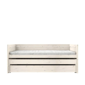 Lifetime Kajuitbed Met Logeerbed En Bedlade Whitewash