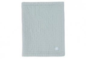 Jollein Deken Hydrofiel 75x100cm Jacquard Sea Green GOTS
