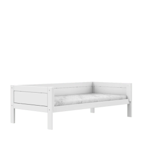 LIFETIME Original Eenpersoonsbed met Standaard Lattenbodem Wit 90x200 cm
