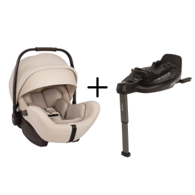 Nuna Autostoel ARRA™ Flex Biscotti + Nuna BASE™ curv Black