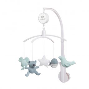Baby's Only Muziekmobiel Stonegreen/Mint/Wit