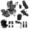 Bugaboo Kinderwagen Fox 5 Renew Ultieme Newborn Bundel Complete Graphite | Moon Grey