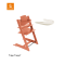Stokke® Kinderstoel Tripp Trapp® Terracotta + Baby Set + GRATIS Tray White