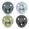 BIBS Fopspeen Colour Petrol / Sage / Baby Blue / Iron Size 2 (4-pack)