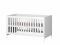 Born Lucky Santiago Baby Bed 70x140 cm Wit