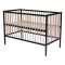 Born Lucky Baby Bed Happy Open Zwart & Naturel