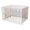 Cabino Baby Box Met Wieltjes Jolly Wit Naturel