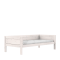 LIFETIME Original Eenpersoonsbed met Standaard Lattenbodem Whitewash 90x200 cm