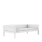 LIFETIME Original Eenpersoonsbed met Standaard Lattenbodem Wit 90x200 cm