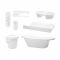 Bébé-Basics Badset Wit Inclusief Badstandaard 103cm
