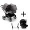 Bugaboo Donkey 5 Duo Kinderwagen 3 In 1 Graphite Grey Melange