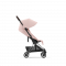 Cybex Buggy Coya Chrome Dark Brown Peach Pink Light Pink