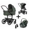 Joolz Kinderwagen 3 in 1 Day5 Forest Green + Joolz Maxi-Cosi Groep 0 Autostoel Pebble 360 Pro