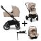 Nuna Kinderwagen 3 in 1 MIXX™ Next Biscotti + Autostoel PIPA™ Next + Nuna Isofix Base 