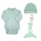 Petit Villain Kleding Set Groen 3-Delig
