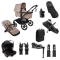 Bugaboo Stroller Fox 5 Renew Ultimate Newborn Bundle Complete Black | Desert Taupe Melange