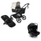 Bugaboo Stroller 3 in 1 Fox 5 Renew Complete Black | Heritage Black Misty White + Bugaboo Car Seat Group 0 Turtle Air by Nuna Black