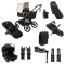 Bugaboo Stroller Fox 5 Renew Ultimate Newborn Bundle Complete Black | Heritage Black Misty White