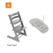 Stokke® Kinderstoel Tripp Trapp® Storm Grey + Newborn Set™