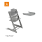 Stokke® Tripp Trapp® Kinderstoel Storm Grey + Baby Set™ + Stokke® Tray Storm Grey