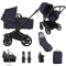 Bugaboo Donkey 6 Mono Essential Bundle Black | Deep Indigo